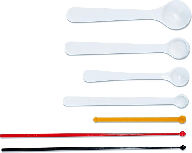 Dosing Spoon Milligram Measuring Spoons Set 3/7 Exact Dosing from 6 Mg to 1g mg gallery
