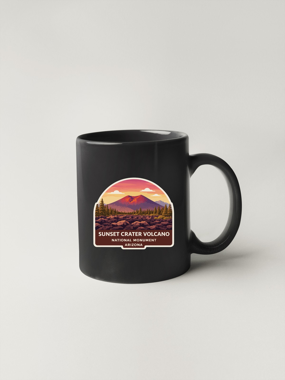 Sunset Crater Volcano Arizona Sticker Decal Vinyl Die-Cut US National Monuments gallery