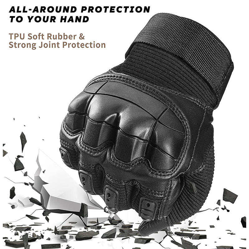 Safety Work Gloves Touch Screen Knuckle Protection for Construction Garden gallery