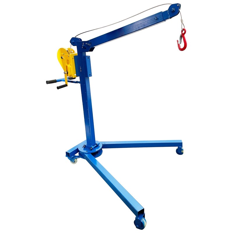 1100LBS Folding Crane Lifter Engine Hoist Manual Workshops Repair Hoist Elevator gallery