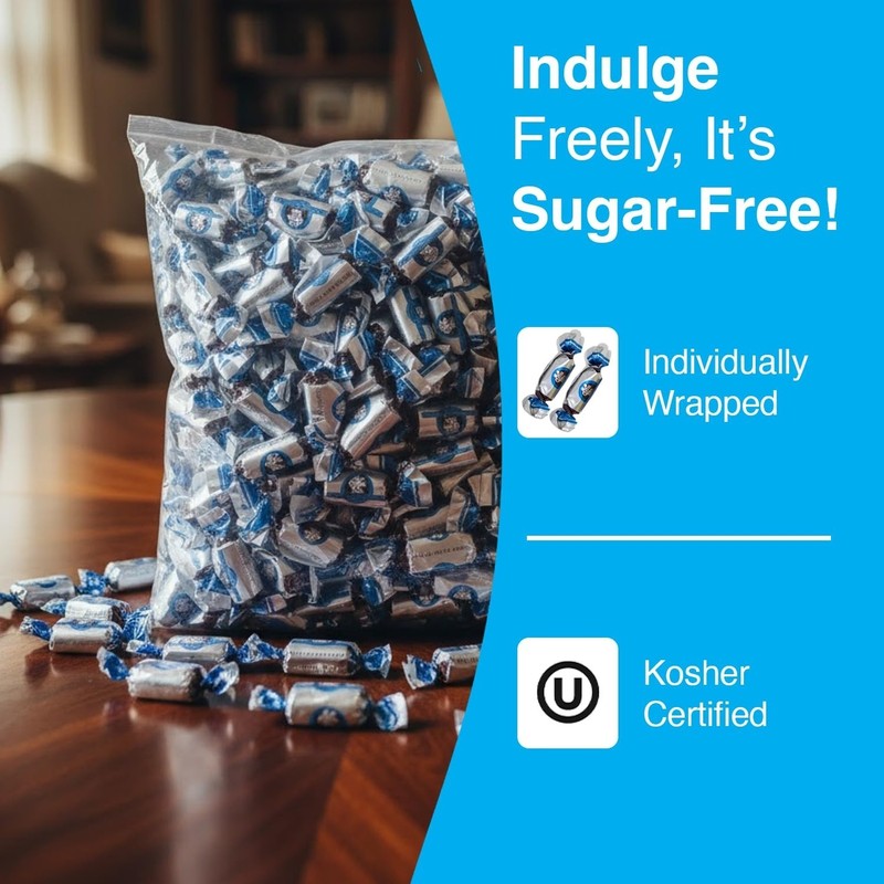 Sugar Free Original Coffee Candy Bulk 3 Pound Bag Individually Wrapped, Kosher gallery