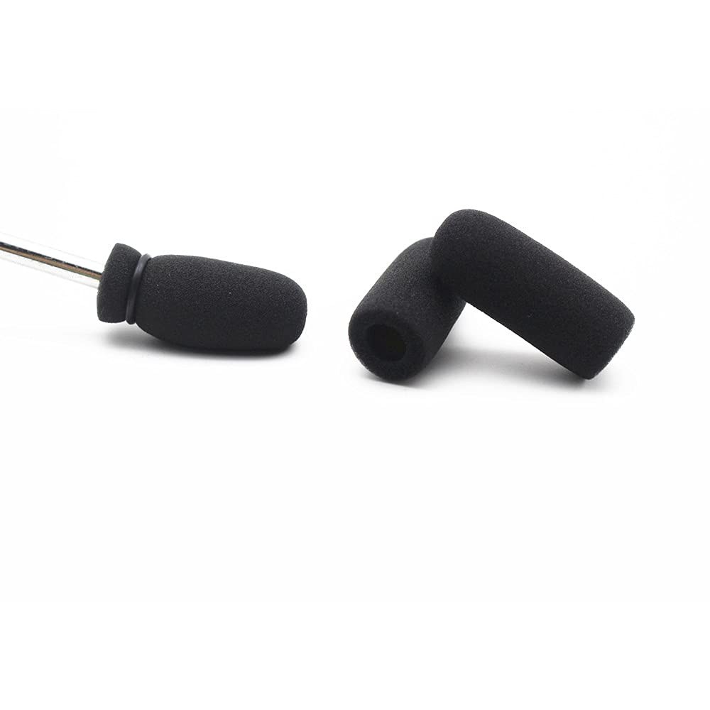 10 Pack Soft Mic Foam Covers Windscreens for David Clark M-4/M-7 Lightspeed Avia gallery