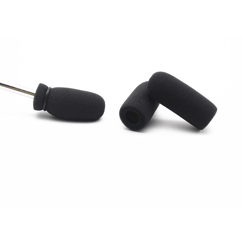 10 Pack Soft Mic Foam Covers Windscreens for David Clark M-4/M-7 Lightspeed Avia gallery