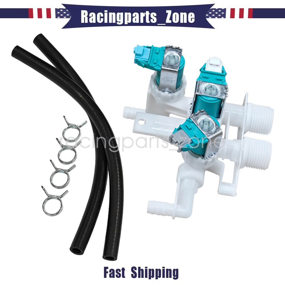 Washer Water Inlet Valve Kit Fits Whirlpool Maytag W10599356 W10509710 gallery