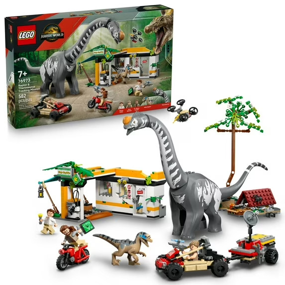 Jurassic World Raptor & Titanosaurus Tracking Mission 76973 gallery