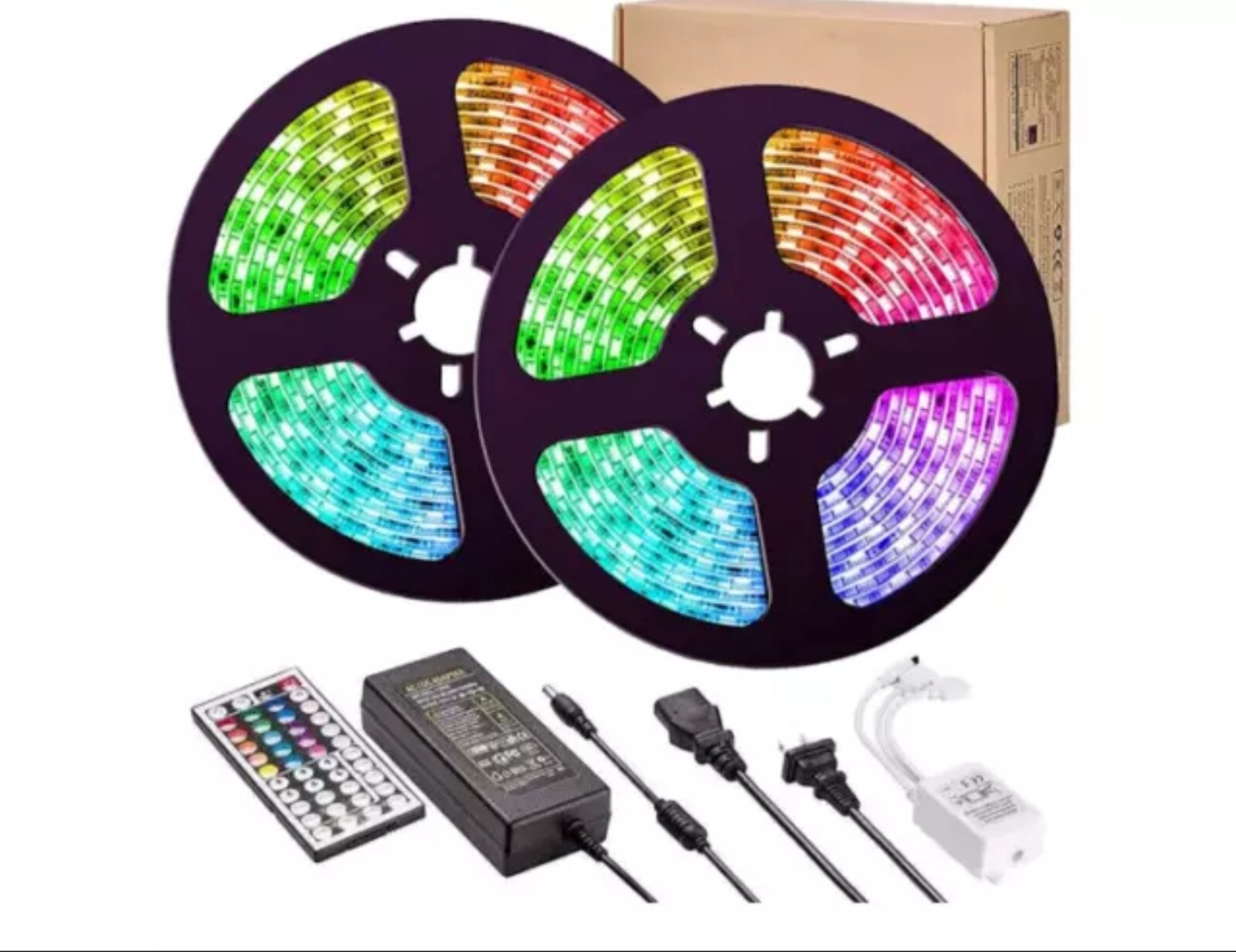 YORMICK 33ft Waterproof LED RGB Strip Lights gallery