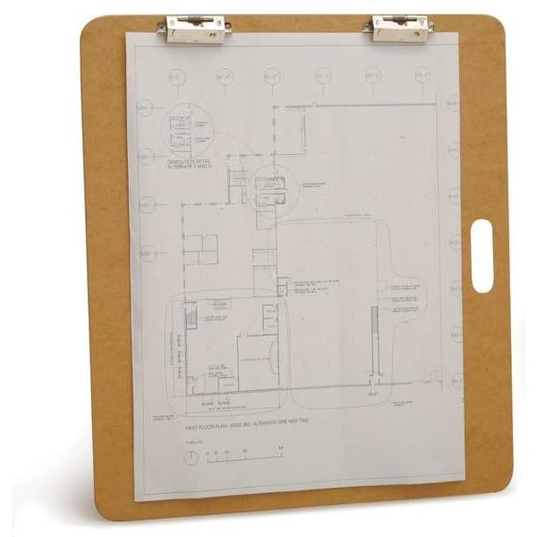 Zoro Select 5607 23"X 26" Clipboard, Brown gallery