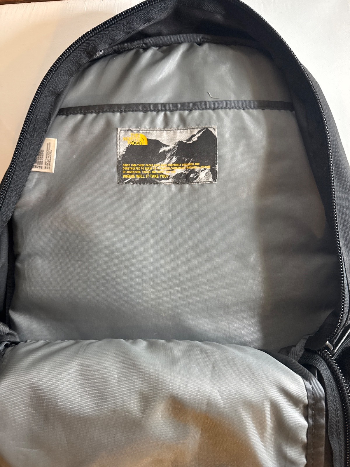 Black -The North Face Jester backpack. 4