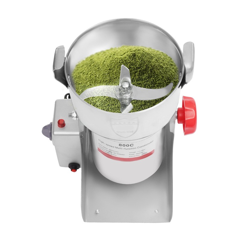 Electric Grain Mill Grinder 800g Commercial Spice Grinder High-Speed Pulverizer gallery