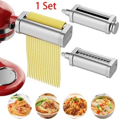 Pasta Maker Spaghetti Roller Vertical Stand Mixer Attachment Set For KitchenAid