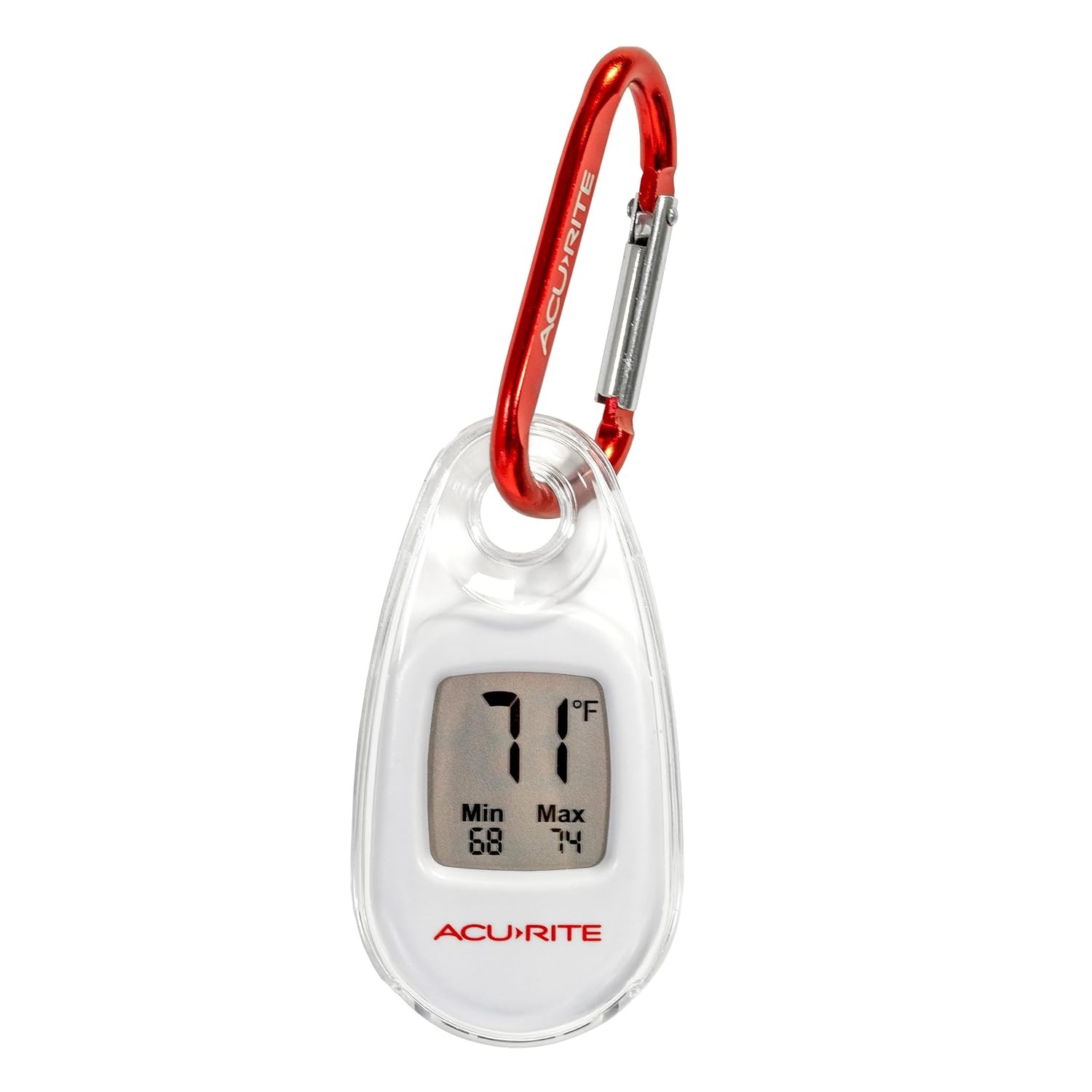AcuRite Portable Digital Thermometer for Indoor or Outdoor Temperature with gallery