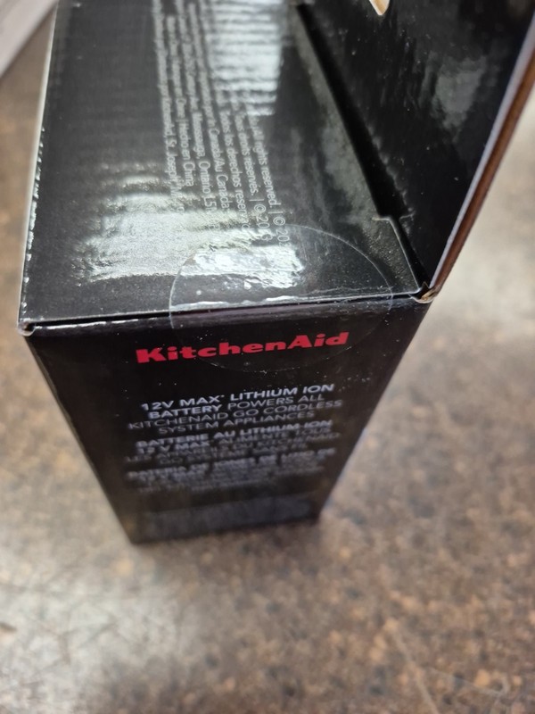 KitchenAid Go Cordless System Lithium Ion Battery 12V NEW Sealed Box H2 gallery
