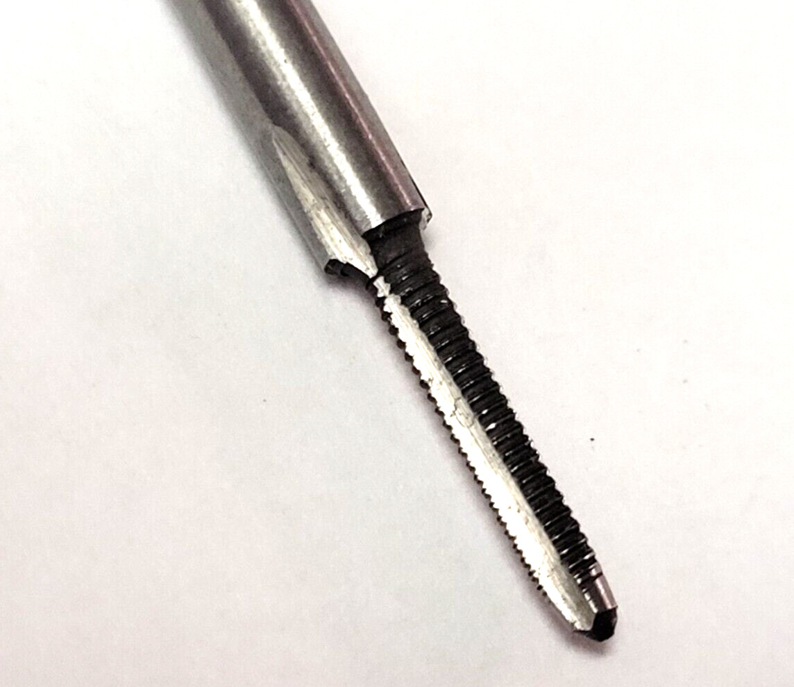 2-56 Bottom NC Hand Tap NF A1 421-20256 Carbon Steel 4 FL USA 2/56 gallery