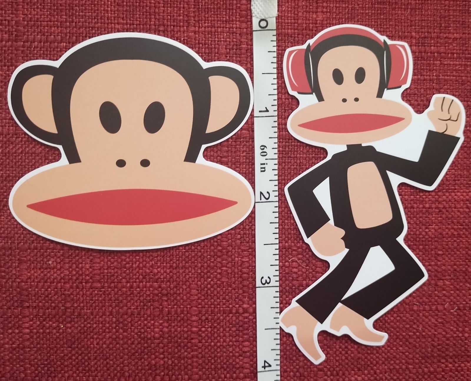 24pc. PAUL FRANK VINYL STICKERS/DECALS gallery