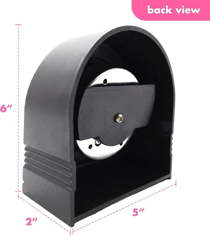 60 Minute Wind-Up Timer in Black - Simple, Durable, and No Batteries Required gallery