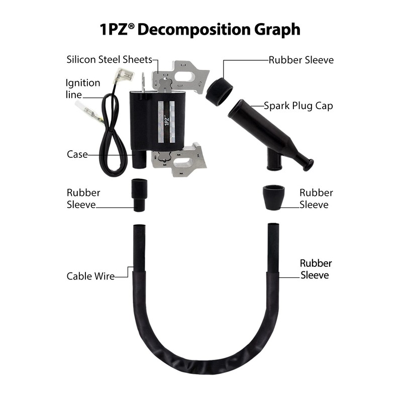 Ignition Coil For Harbor Freight Predator 212cc 6.5hp 5.5HP #60363 68121 69727 gallery