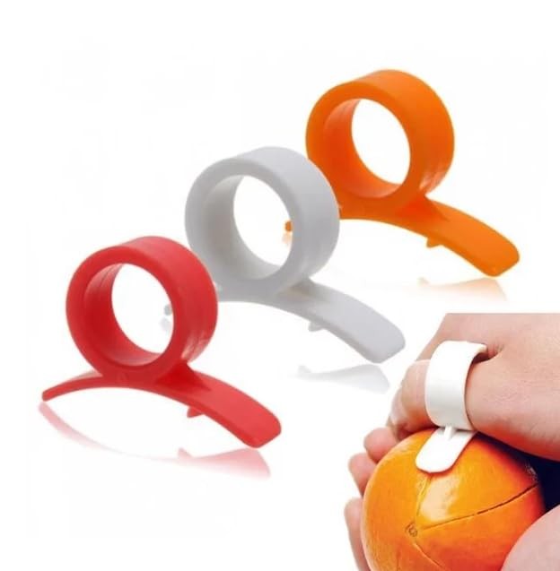 2Pcs/Set Orange Peeler Tools Citrus Peel Cutter Plastic Easy Small, gallery
