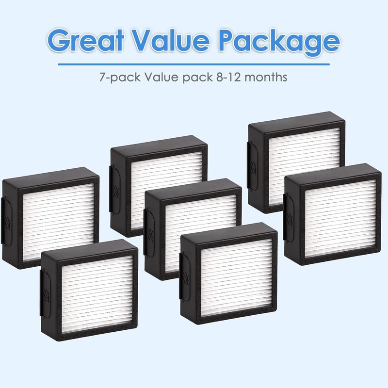 (7 Pack) Replacement HEPA Filter for Irobot Roomba Combo J7+/ Combo J9+/ Combo 1 gallery