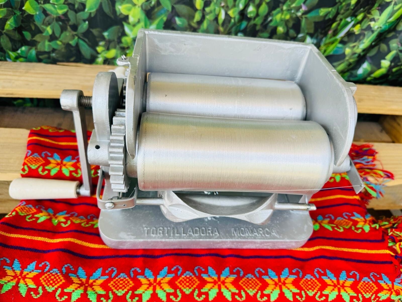 Tortilla Maker Manual Monarca Made In Mexico.Tortillera Manua De Rodillo Monarca gallery
