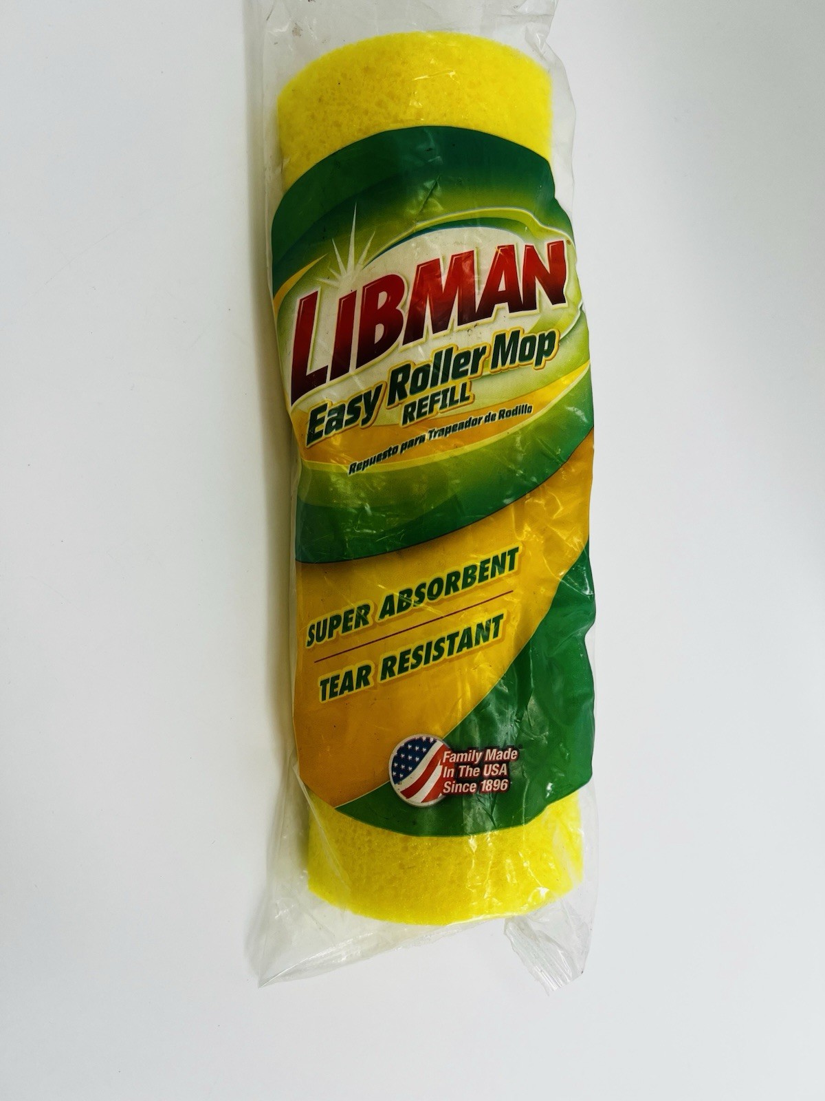 NEW Libman Easy Roller Mop Refill Head Super Absorbent Tear Free Shipping gallery