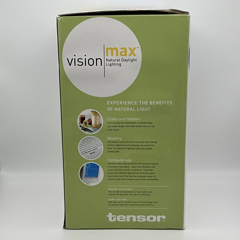 TENSOR 13W Full Spectrum Adjustable Gooseneck Desk Lamp FS136i-112 NEW gallery