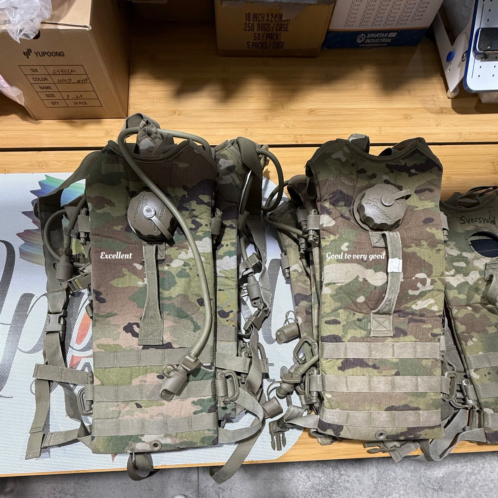 US Military MOLLE II Hydration Carrier - Multicam Pattern 2