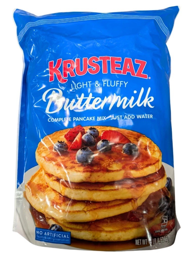 Krusteaz Buttermilk Light & Fluffy Complete Pancake Mix - 10 Lb Bag EXP 06/2027 gallery