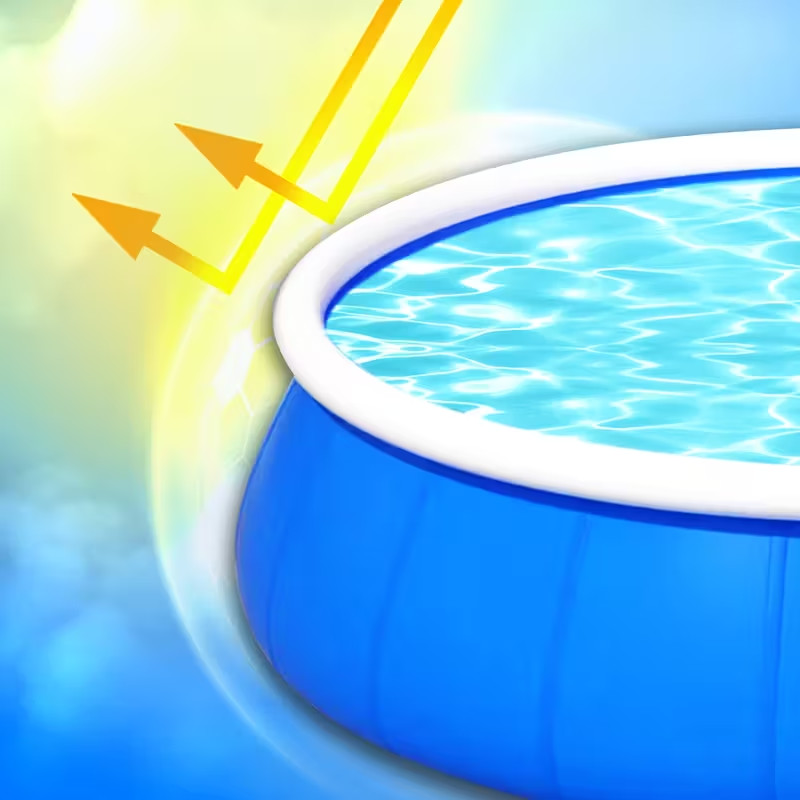 HAVA - 12ft by 32" inflatable pool, family pool, above ground swimming pool gallery