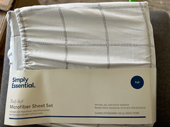 simle essential microfiber sheet set full