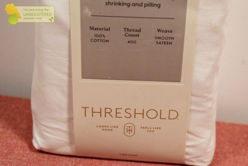 Threshold 400 Thread Count Performance Flat Sheet White Queen* gallery