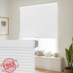SEEYE White Light Filtering Cordless Cellular Shades 46″W x 64″H