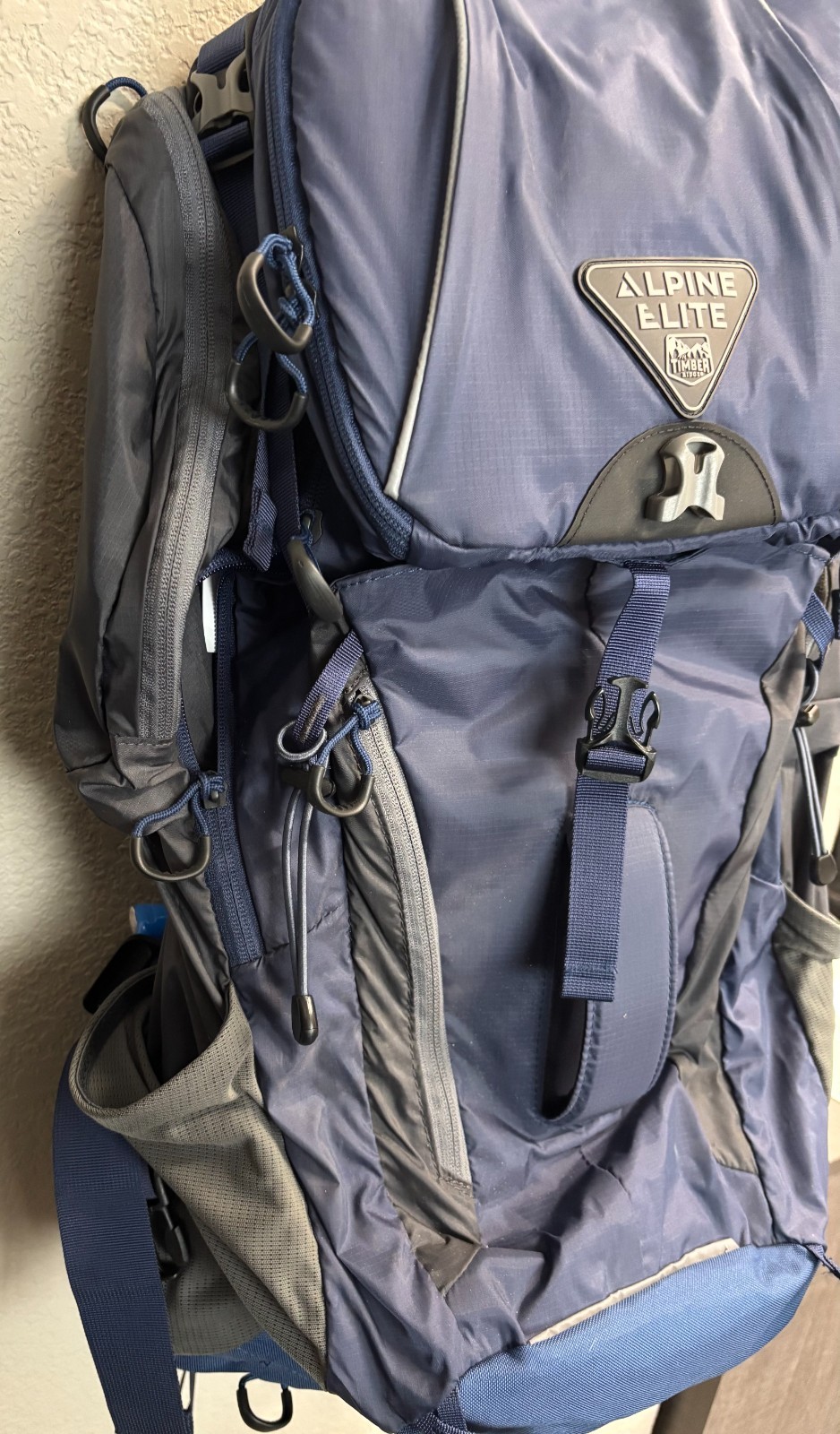 Alpine Elite by Timber Ridge 40L Hiking Pack (Blue) 2
