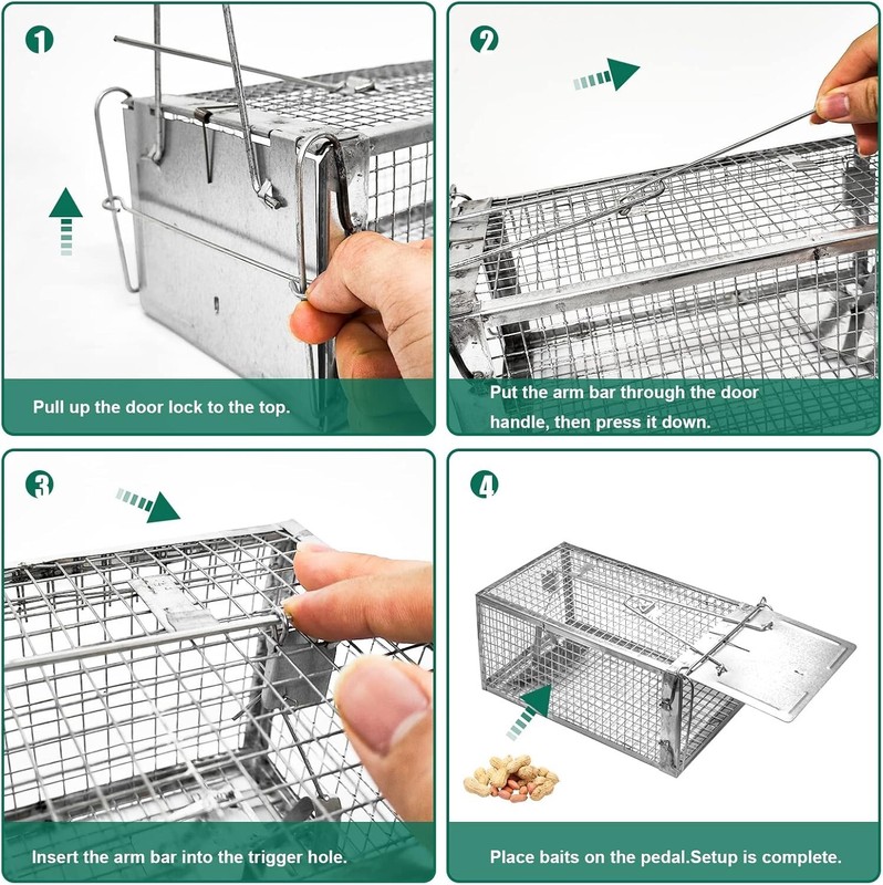Reusable Small Animal Trap - Safe Catch and Release for Indoor & Outdoor gallery