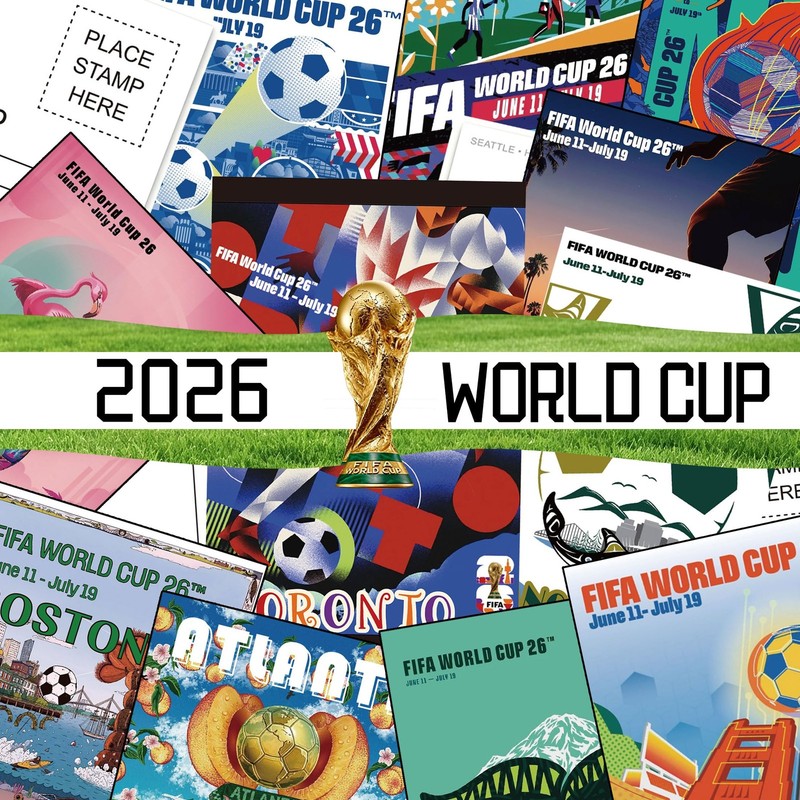 EIHFHIE 2026 World Cup Postcards Pack - World Cup Decorations Merchandise - H... gallery
