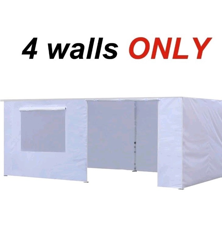 Zippered Walls For 10x20 Replace Canopy EurMax Sidewall Kit Four Walls Only gallery