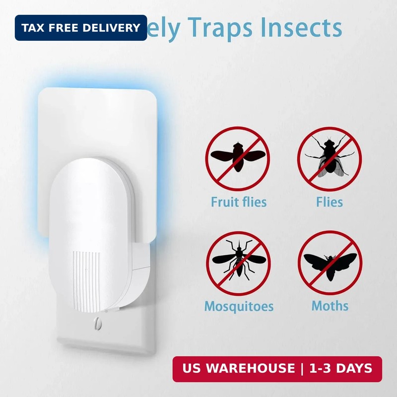 40 Pack Fly Trap Refill Compatilble with Safer Home Fly Trap Refill Flying Insec gallery