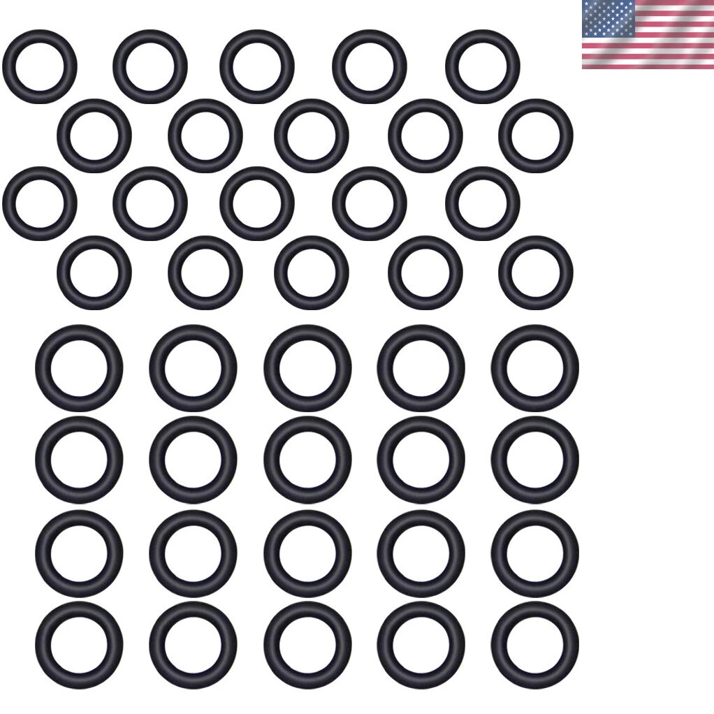 High-Quality Rubber Pressure Washer O-Rings, 40-Piece Set for Quick Connects gallery