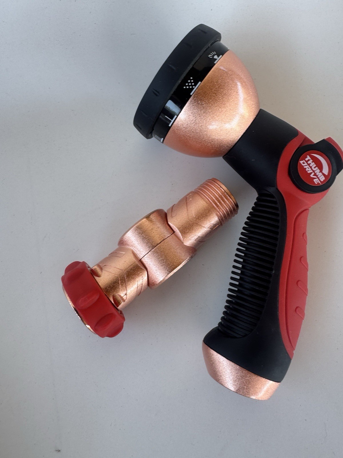 Pocket Hose Copper Head Expandable Garden Hose 50FT w/ Pocket Pivot NEW OPEN BOX gallery