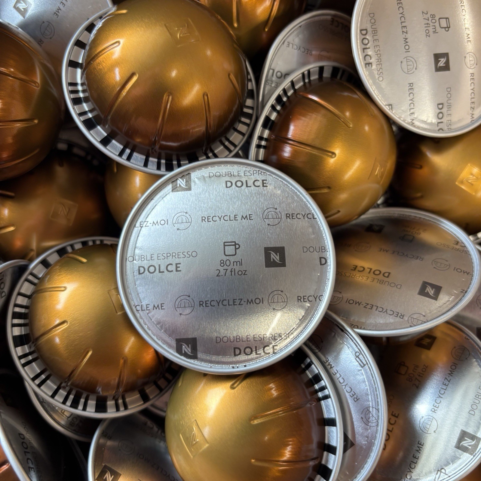 Nespresso Vertuo, Double Espresso Dolce, 50-Count Espresso Pods BULK/LOOSE gallery