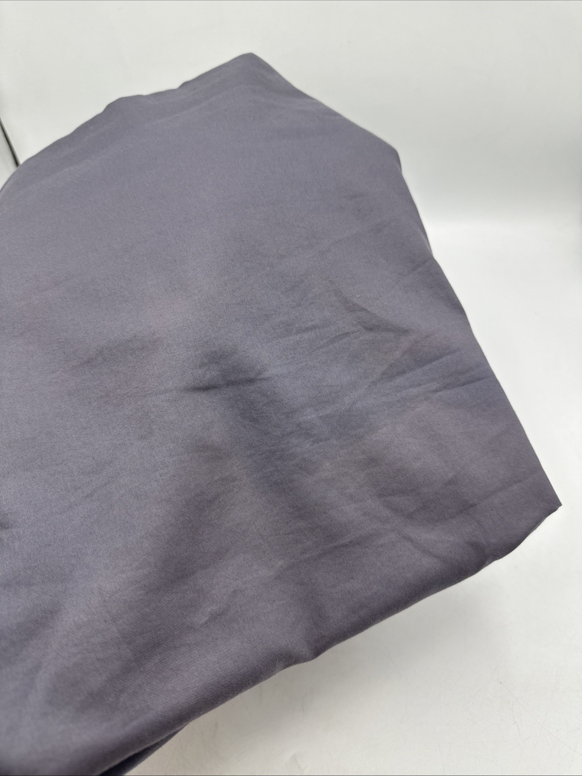 Brooklinen 3 Piece Sheet Set Flat Pillowcases Slate Gray 100% Cotton Pre Owned gallery