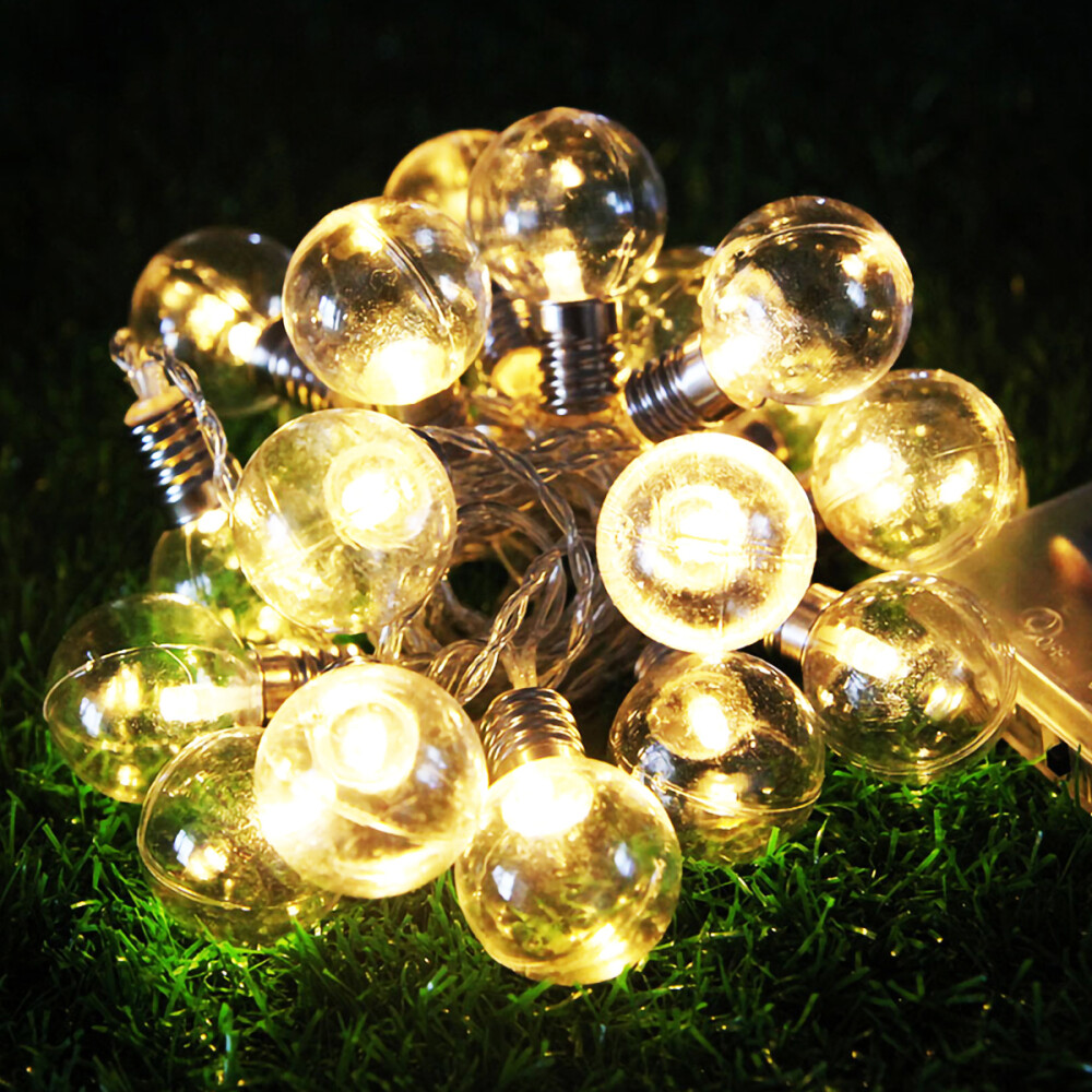 Solar Powered 21FT 30LED String Lights Garden Wedding Party Decor Waterproof gallery