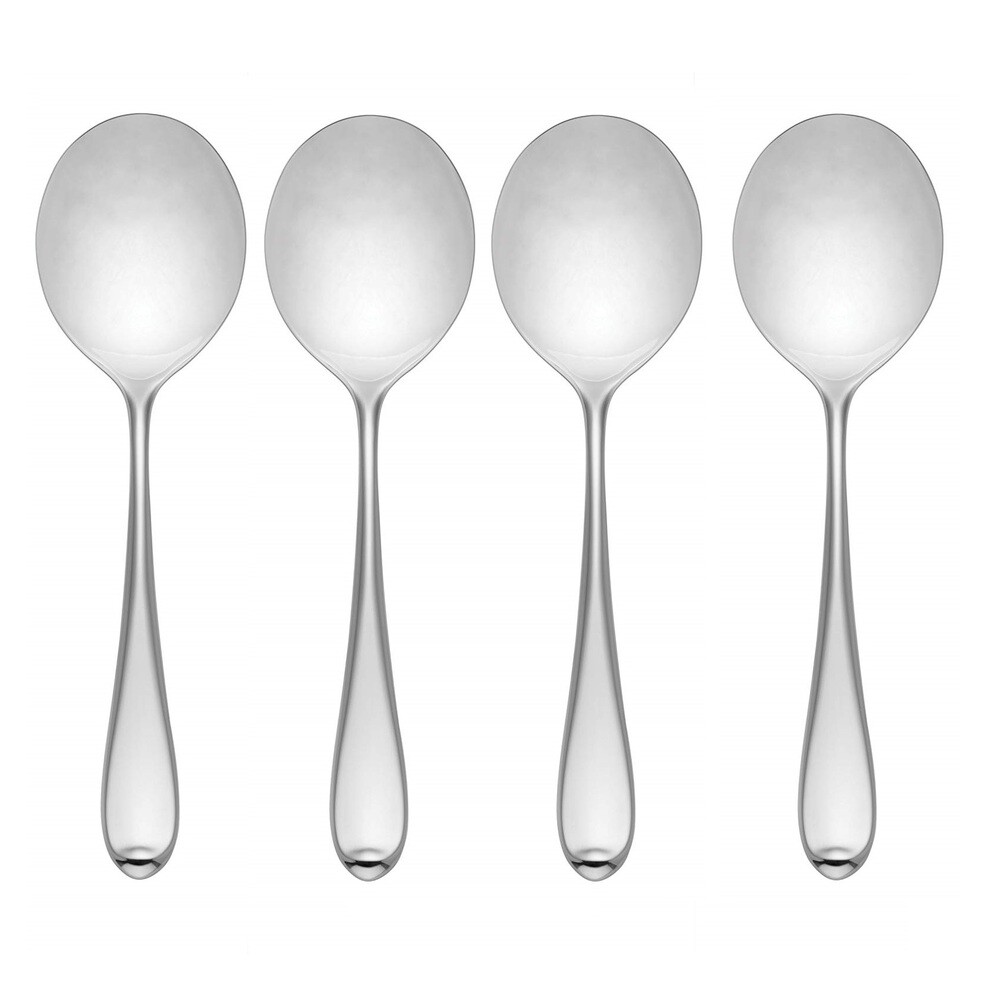 Gorham Studio 18/10 Stainless Steel Bouillon Spoon (Set of Four) gallery