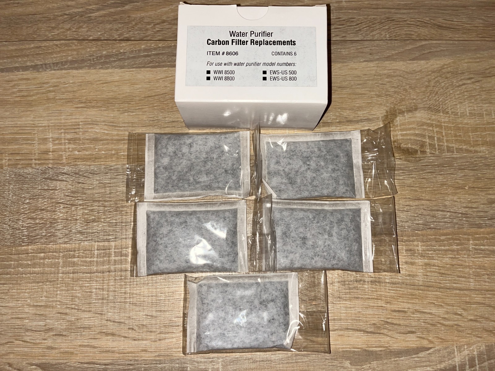 Water Purifier Carbon Filter Replacements - Waterwise / EWS (5 Pack) gallery
