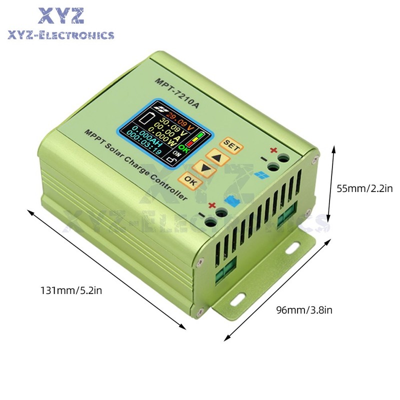 MPPT Solar Charge Controller DC 24V/36V/48V/60V/72V Battery Charger Regulator gallery