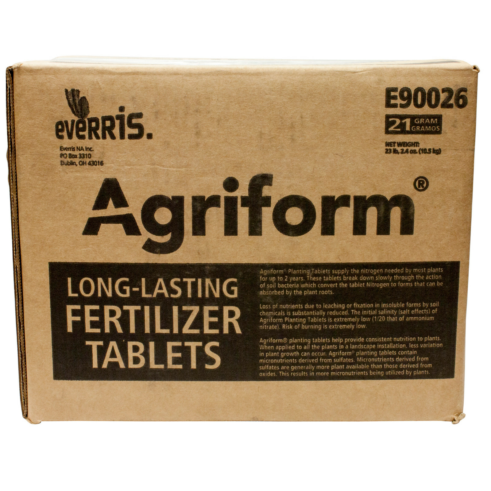 Agriform 20-10-5 Planting Tablets Plus Minors 21 gm Fertilizing Tablets 20 Lbs gallery