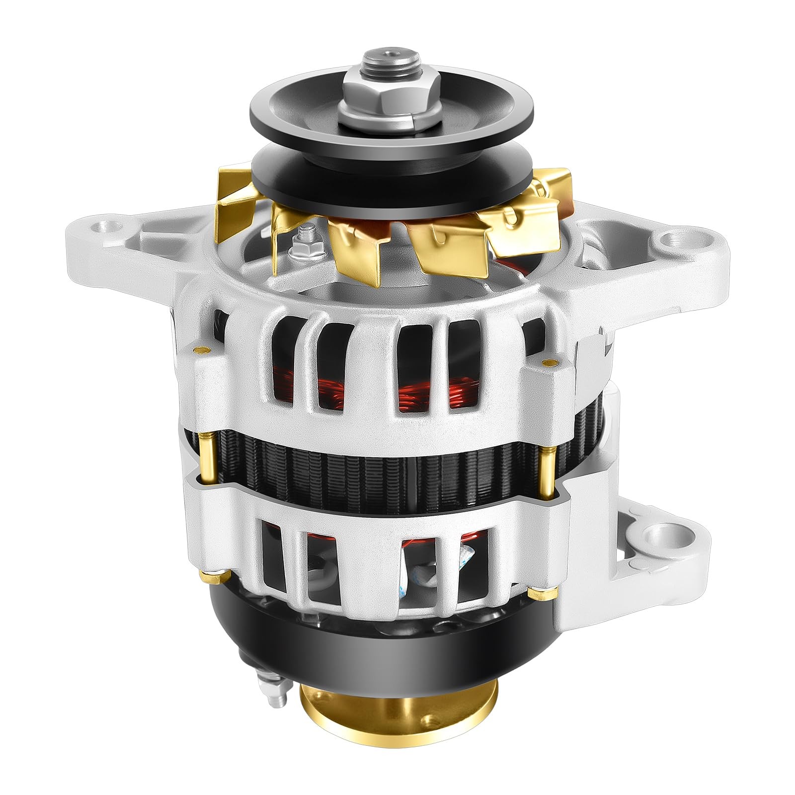 2000W 12V DC Permanent Magnet Motor Generator Agriculture Brushless Motor gallery