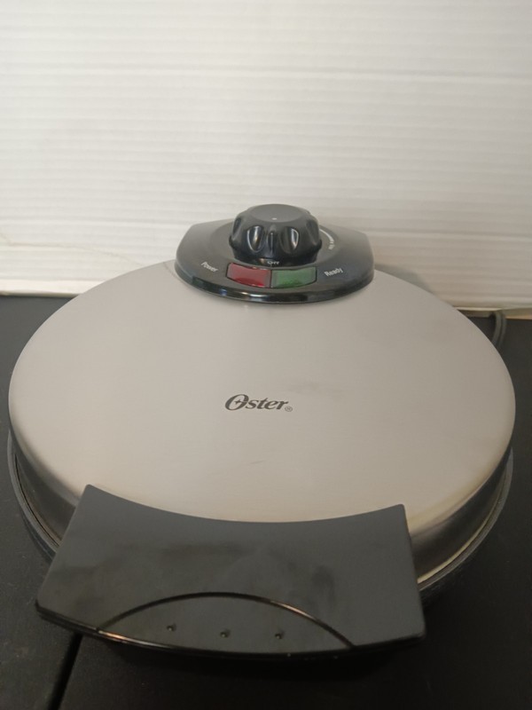 Oster Belgian Waffle Maker Stainless Steel Housing/Non Stick New Open Box gallery