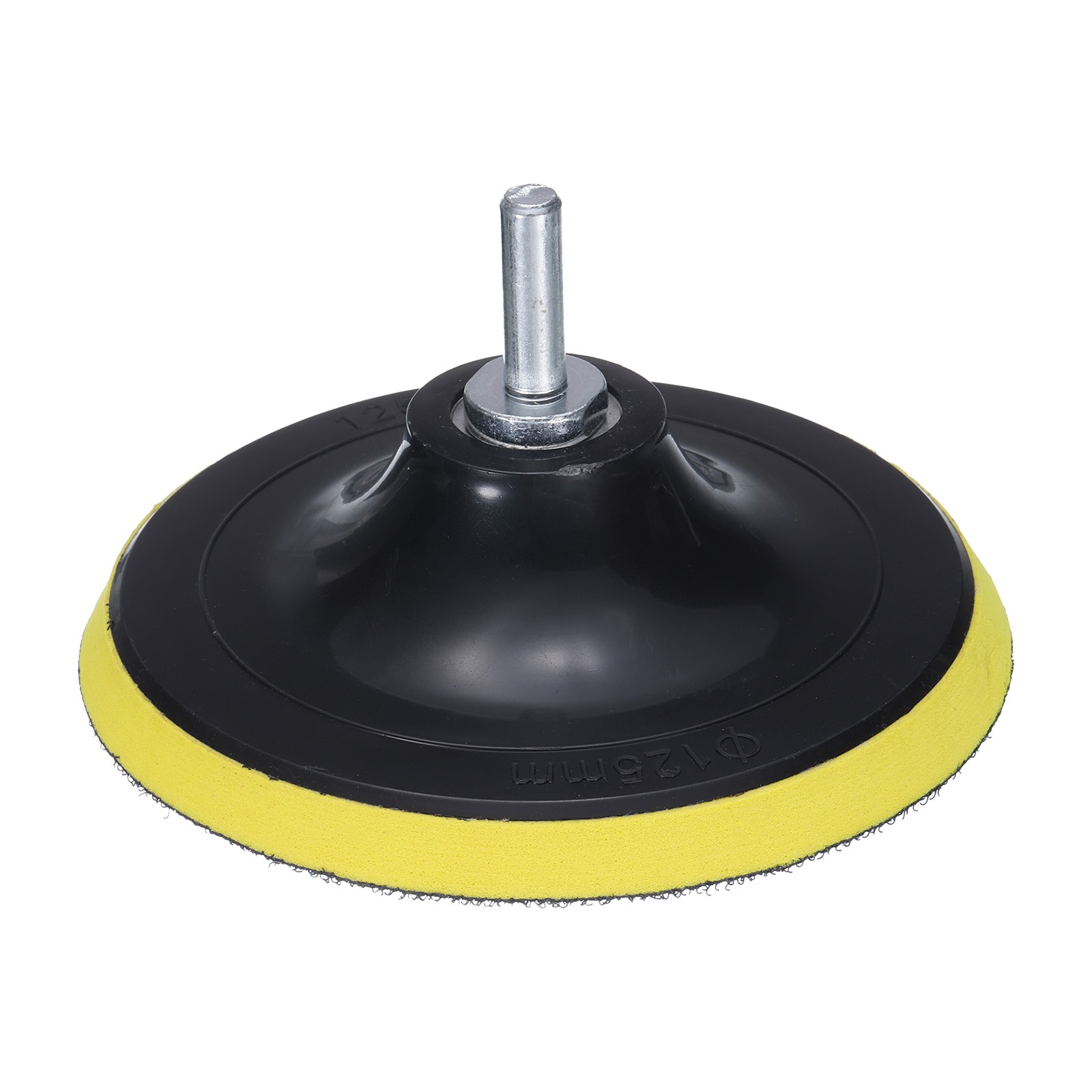 5 Inch Hook and Loop Sanding Disc Pads M14 Shank Yellow + Black, 1 Set 2pcs gallery