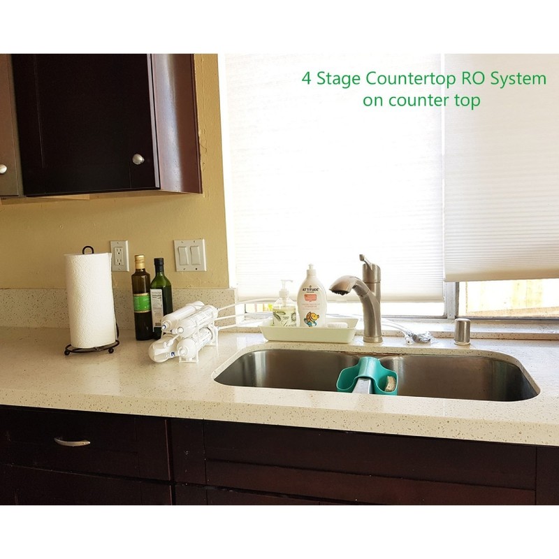4-stage Basic Countertop Reverse Osmosis Water Purification System, 75 GPD gallery