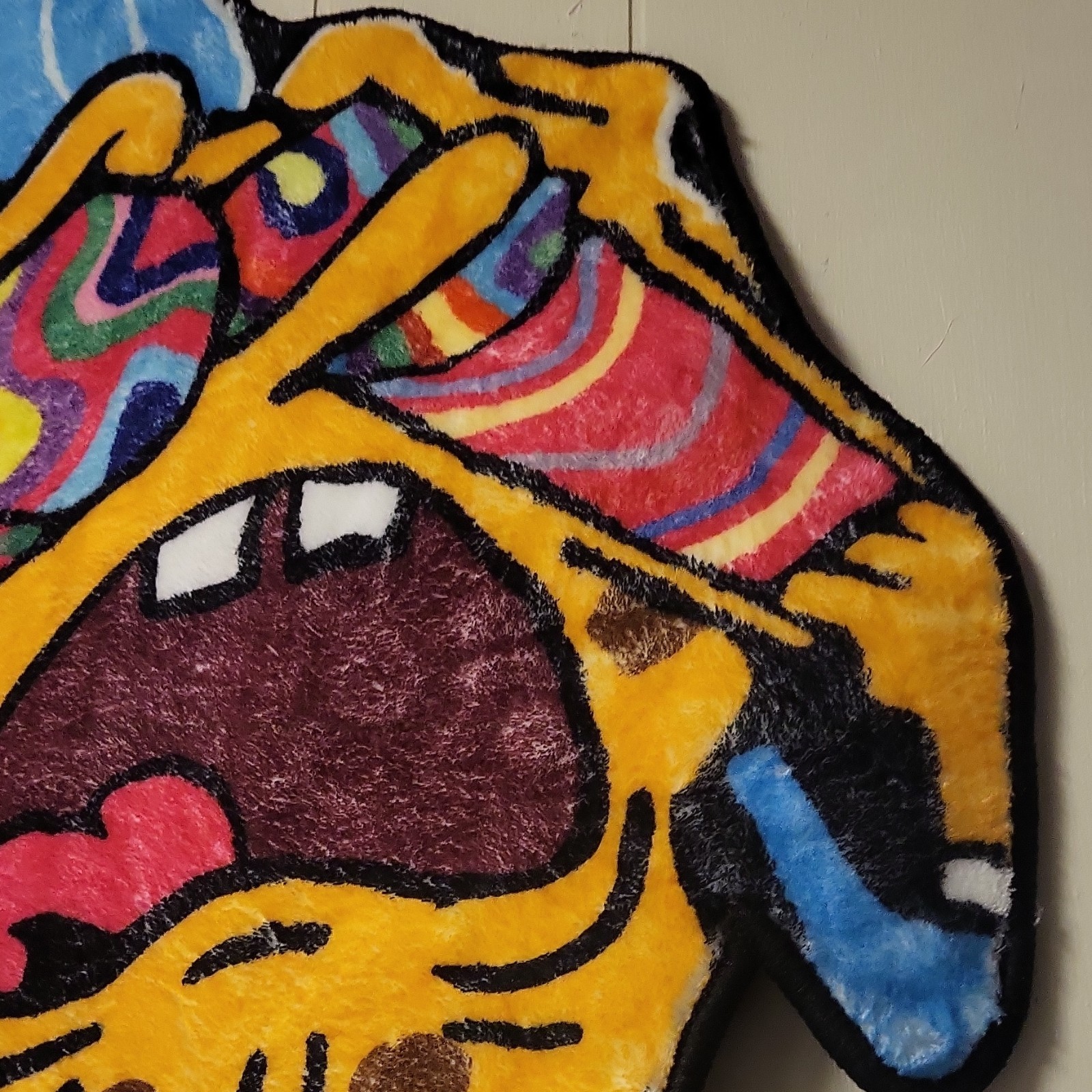 Cartoon Theme Multicolor Novelty Shape Polyester Modern Area Rug gallery